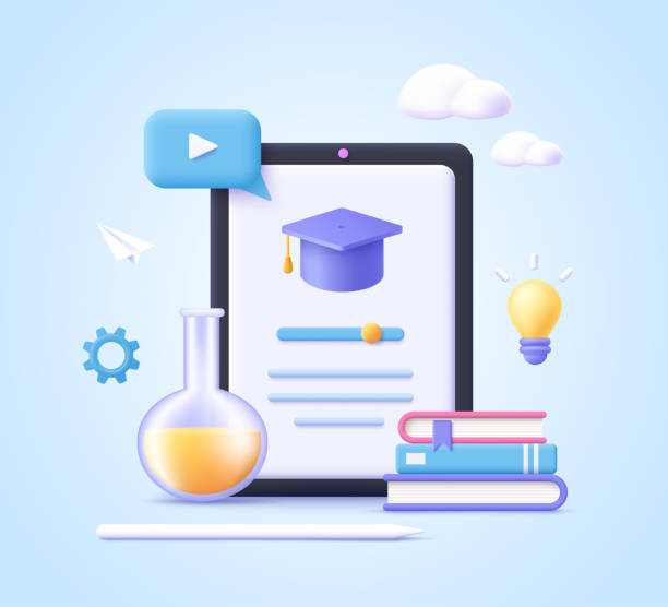 Online learning illustration
